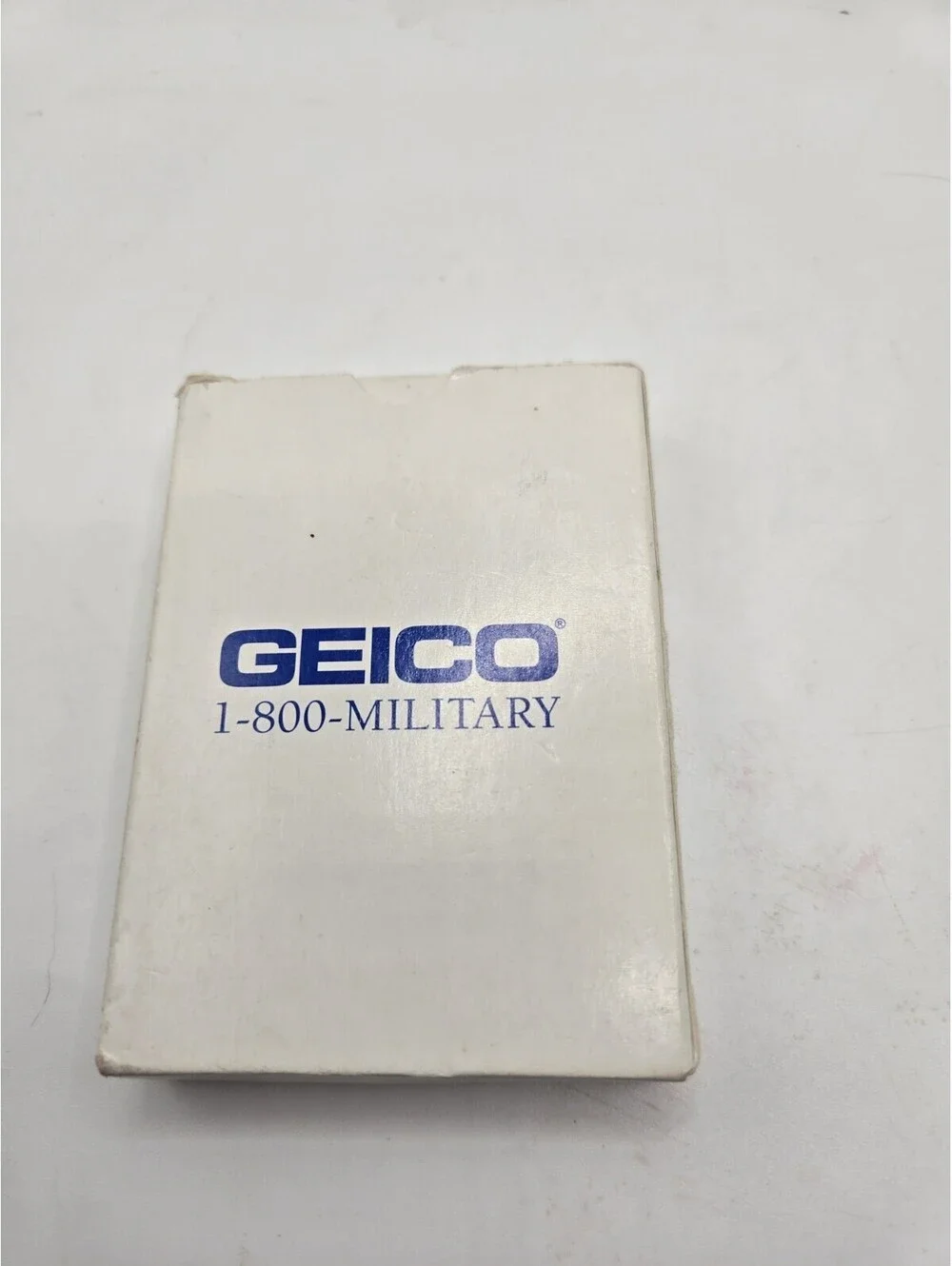 Vintage GEICO Gecko Advertising Playing Cards Deck Sealed Promo Mascot Collect